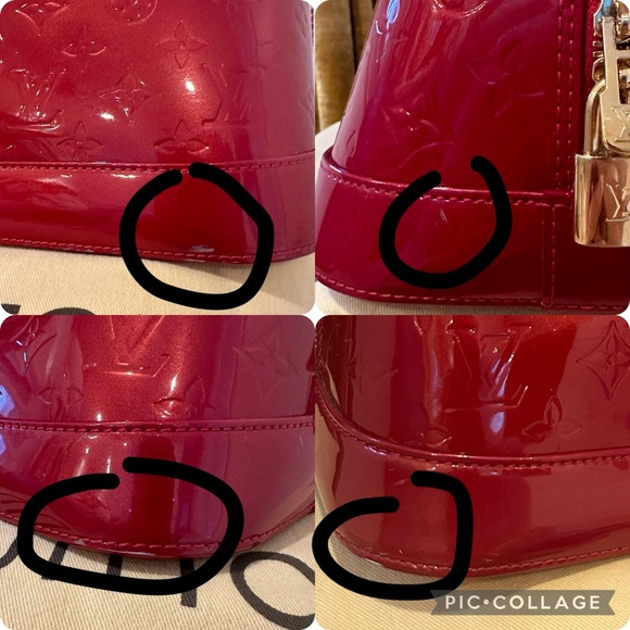 Louis Vuitton Alma red GM bag - Picture 17 of 17